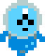 Blue Alien Walking 3